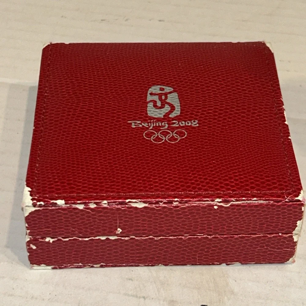 2008 Beijing Olympic Games Flower-Shaped Mascots Commemorative Coin Medallion C4